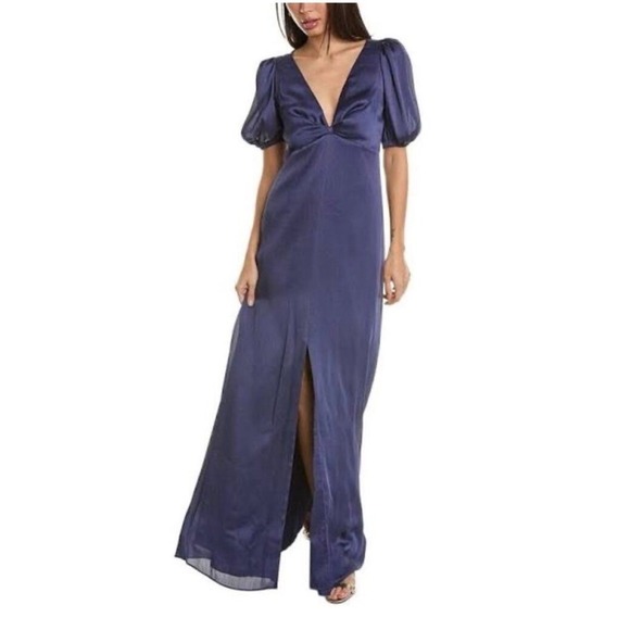 Sachin & Babi Alli Gown – Deep Cobalt BlueSize 12NWT
